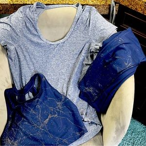 Three piece exercise set by Marika.